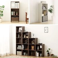 415x290x1015mm/ 3段 収納ラック ブラウン_選択画像04