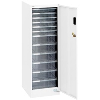 277x366x880mmセキュリティ収納ケース 12段