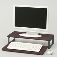 550x250x120mmモニタ-スタンド ダーク木目_選択画像03