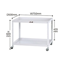 750x500x600mm/2段 ツールワゴン_選択画像04