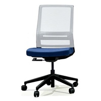 ビジネスチェアー グレー/ブルー