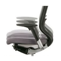 ビジネスチェアー ブラック/グレー_選択画像03