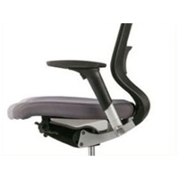 ビジネスチェアー ブラック/グレー_選択画像04