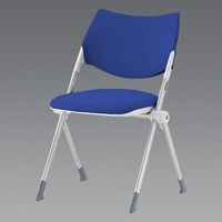 折畳み椅子 ブルー