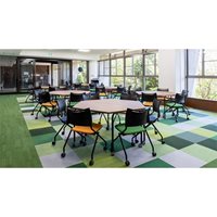 ビジネスチェアー ブラック/オレンジ_選択画像03