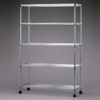 1200x460x1835mmメタルラック キャスタ-付