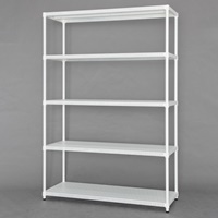 1200x460x1785mmカラ-パンチングラック 白