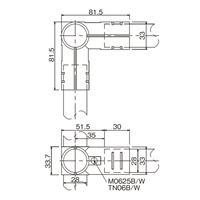 [パイプラック用]4方向メタルジョイント_選択画像04