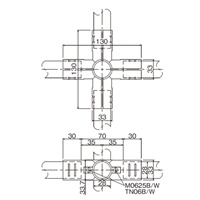 [パイプラック用]6方向メタルジョイント_選択画像04