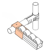 パイプラック用プラコンサポ-ト25mmロ-ラ-_選択画像02