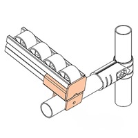 パイプラック用プラコンサポ-ト25mmロ-ラ-_選択画像02
