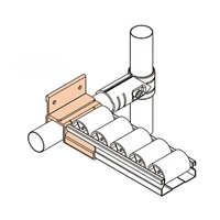 パイプラック用プラコンサポ-ト45mmロ-ラ-_選択画像02