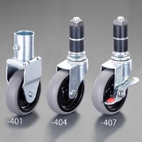 100mm[樹脂パイプ用]差込キャスター 固定_選択画像02