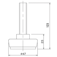 φ47x123mm[パイプラック用]アジャスター_選択画像04
