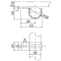 [パイプラック用]クランプ シングル_選択画像04