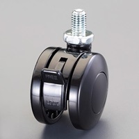 50mmキャスタ- ツインホイ-ル･ブレ-キ付