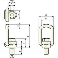 2.5 ton/M20x30mmロードリング_選択画像03