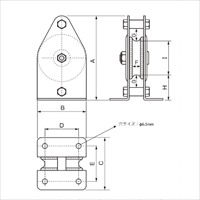 50mm/125kg 縦型固定滑車_選択画像03