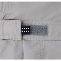 [3L]空調継ギ作業服 送風ファン付半袖グレ-_選択画像02