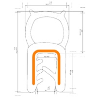 1 - 3 mm/ 2mガスケット ハサミ込ミ型_選択画像03