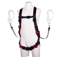 墜落制止用器具 巻取式ツインランヤード付