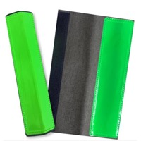 200x130mmフルハ-ネス用反射ベルト 緑/2枚