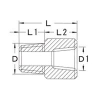 R 1/4xRc3/8 中間ニップルソケット_選択画像03