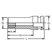 1/2DR/16ディープインパクトソケット(12角)_選択画像04