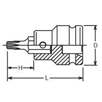 3/4DR/T60 [Torx]インパクトビットソケット_選択画像04