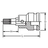 3/4DR/M18 [XZN]インパクトビットソケット_選択画像03