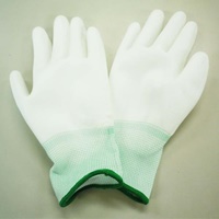 Ｍ230mm手袋 極薄ナイロン･滑り止め付10双