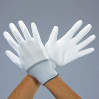 Ｌ240mm手袋 極薄ナイロン･滑り止め付10双