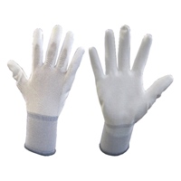 Ｌ240mm手袋 極薄ナイロン･滑り止め付10双_選択画像03