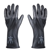 Ｍ/300mm手袋 耐塩素系溶剤/バイトンゴム製_選択画像03