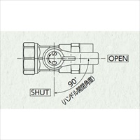 Rc3/8xR 3/8 ミニボールバルブ(メッキ付)_選択画像03