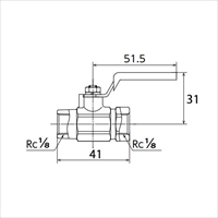 Rc1/8 ミニボールバルブ_選択画像02