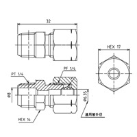 R 1/4x6.35mm リングジョイント_選択画像04