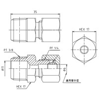 R 3/8 x 6 mm リングジョイント_選択画像04