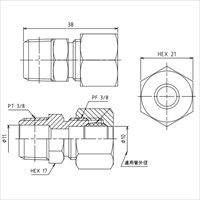 R 3/8x 10 mm リングジョイント_選択画像04