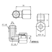 R 1/8x　6 mm リングジョイント(エルボ)_選択画像04