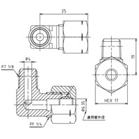 R 1/8x6.35mm リングジョイント(エルボ)_選択画像04