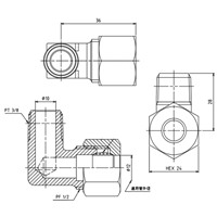 R 3/8x 12 mm リングジョイント(エルボ)_選択画像04