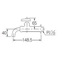 PJ1/2　万能ホーム胴長水栓(寒冷地兼用)_選択画像03