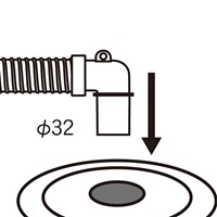 2.0m 洗濯機用排水ホース(L型)_選択画像02
