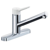 シングル混合水栓(抗菌樹脂ハンドル)