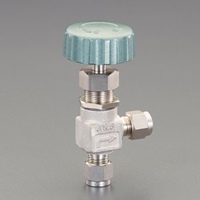 8mmニードルバルブ アングル型ステンレス製