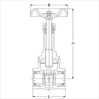 Rc1･1/4 ゲートバルブ(給水用/青銅)_選択画像03