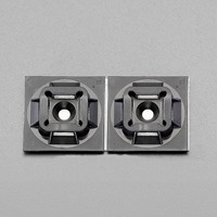 25.4x25.4mm結束バンド用ベース粘着付100個