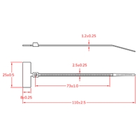 110x2.5mm/8x25mm マーカーバンド(100本)_選択画像04