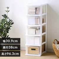 309x380x963mm 引き出し式収納ケース(5段)_選択画像02
